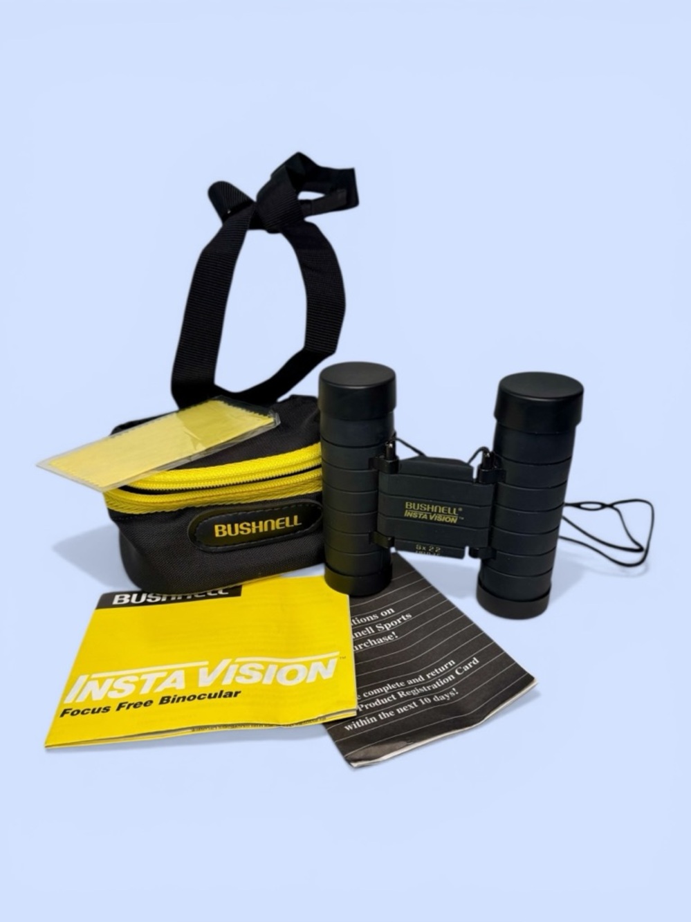 Bushnell InstaVision Binoculars Compact Focus Free 8X22 Binoculars